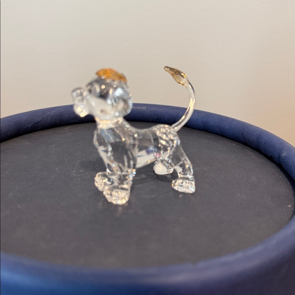 Swarovski Disney The Lion King Simba Figurine~ Retired - Picture 5 of 11